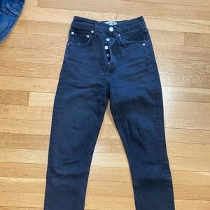 Agolde Riley Black Jeans
